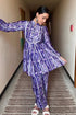 Purple Fusion Kurta Set